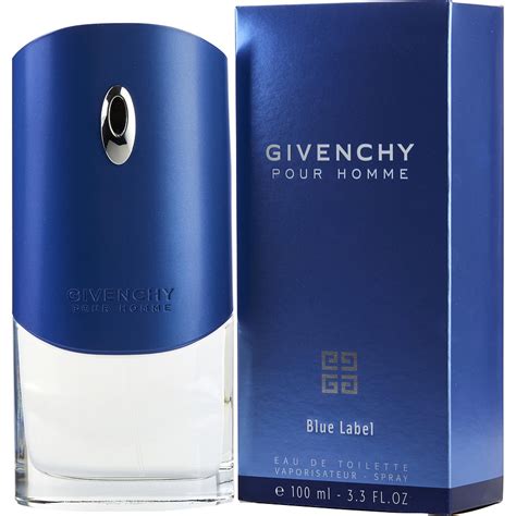 pour homme blue givenchy|Givenchy blue label cologne.